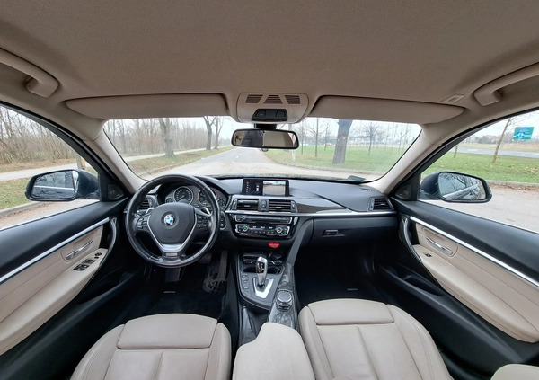 BMW Seria 3 cena 79000 przebieg: 101215, rok produkcji 2017 z Skierniewice małe 46